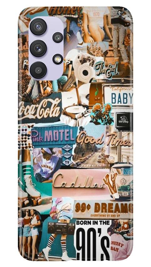 Vintage Design Case for Samsung Galaxy A32 (Design No. 284)