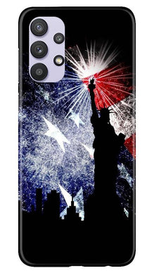 Statue of Unity Mobile Back Case for Samsung Galaxy A32 (Design - 294)