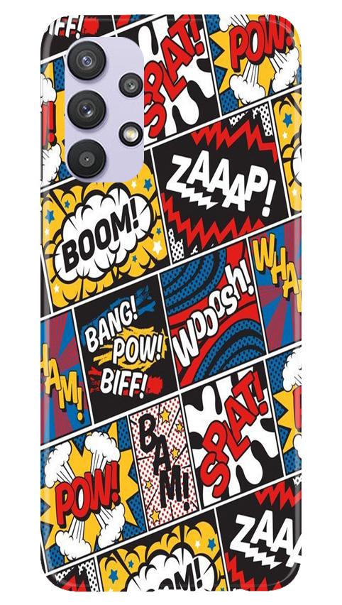 Boom Mobile Back Case for Samsung Galaxy A32 (Design - 302)