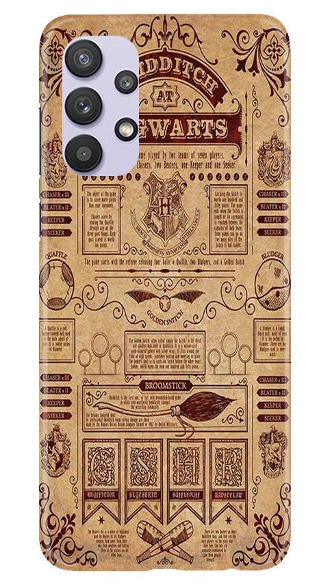 Hogwarts Mobile Back Case for Samsung Galaxy A32 (Design - 304)