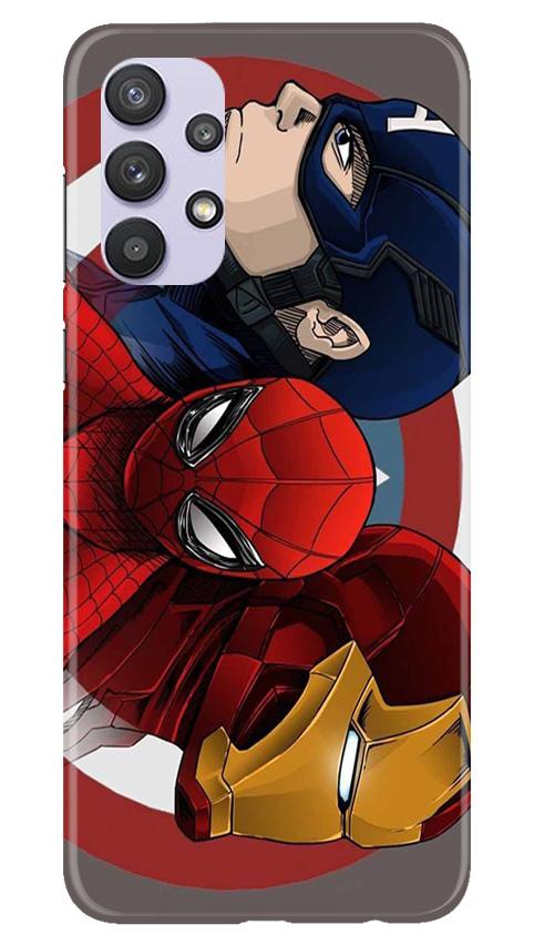Superhero Mobile Back Case for Samsung Galaxy A32 (Design - 311)