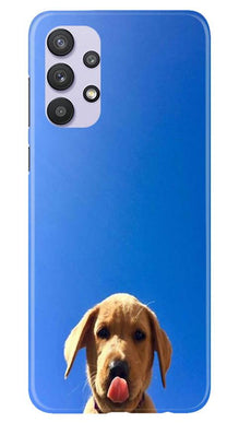 Dog Mobile Back Case for Samsung Galaxy A32 (Design - 332)