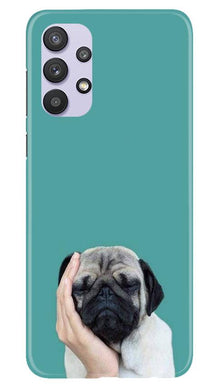 Puppy Mobile Back Case for Samsung Galaxy A32 (Design - 333)