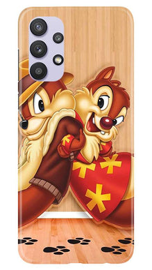 Chip n Dale Mobile Back Case for Samsung Galaxy A32 (Design - 335)