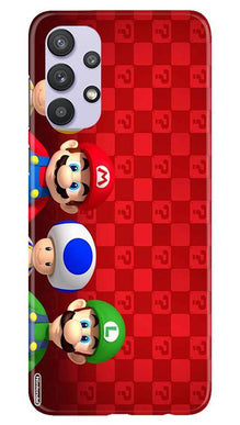 Mario Mobile Back Case for Samsung Galaxy A32 (Design - 337)