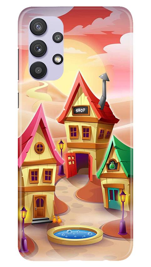 Sweet Home Mobile Back Case for Samsung Galaxy A32 (Design - 338)