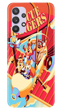 Rescue Rangers Mobile Back Case for Samsung Galaxy A32 (Design - 341)