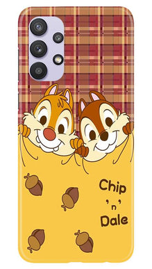 Chip n Dale Mobile Back Case for Samsung Galaxy A32 (Design - 342)