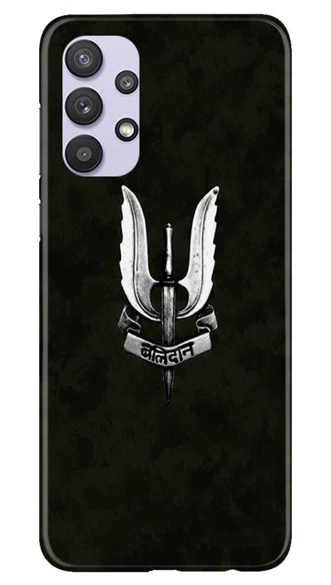 Balidaan Mobile Back Case for Samsung Galaxy A32 (Design - 355)
