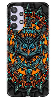 Owl Mobile Back Case for Samsung Galaxy A32 (Design - 360)