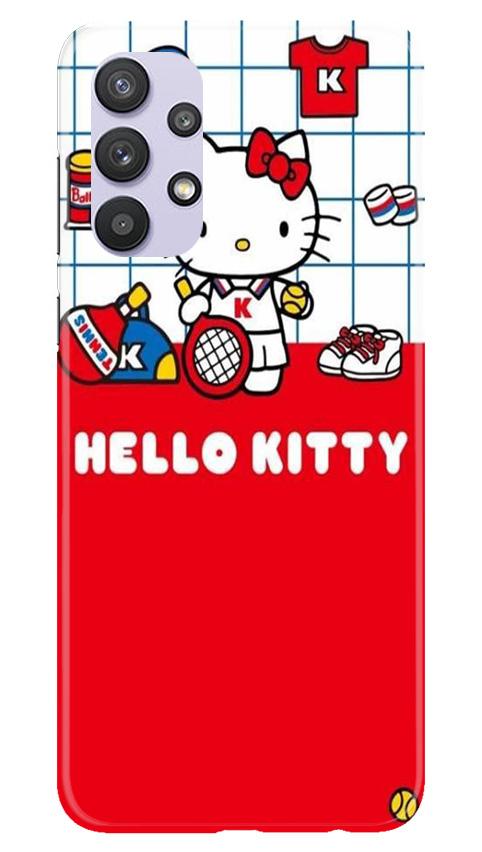 Hello Kitty Mobile Back Case for Samsung Galaxy A32 (Design - 363)