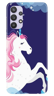 Unicorn Mobile Back Case for Samsung Galaxy A32 (Design - 365)