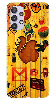 Wooden Texture Mobile Back Case for Samsung Galaxy A32 (Design - 367)