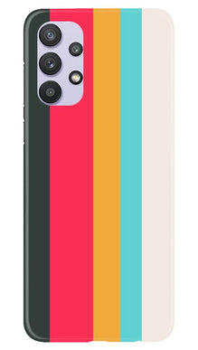 Color Pattern Mobile Back Case for Samsung Galaxy A32 (Design - 369)