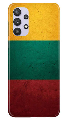 Color Pattern Mobile Back Case for Samsung Galaxy A32 (Design - 374)