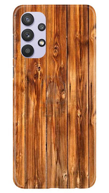 Wooden Texture Mobile Back Case for Samsung Galaxy A32 (Design - 376)