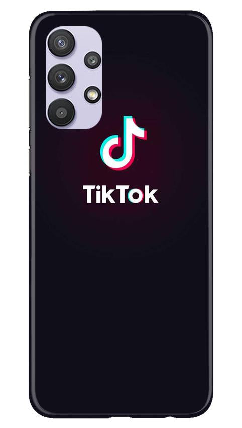 Tiktok Mobile Back Case for Samsung Galaxy A32 (Design - 396)