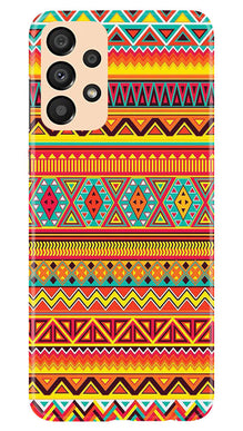 Zigzag line pattern Mobile Back Case for Samsung Galaxy A33 5G (Design - 4)