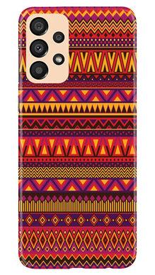 Zigzag line pattern2 Mobile Back Case for Samsung Galaxy A33 5G (Design - 10)
