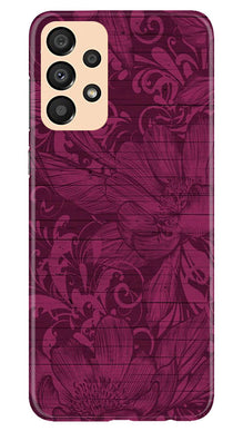 Purple Backround Mobile Back Case for Samsung Galaxy A33 5G (Design - 22)