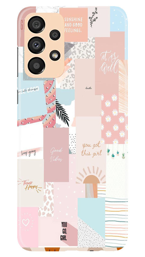 Shinny Blue Background Case for Samsung Galaxy A33 5G