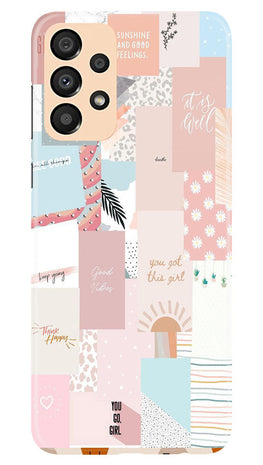 Shinny Blue Background Case for Samsung Galaxy A33 5G