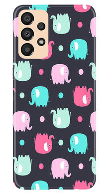 Elephant Baground Mobile Back Case for Samsung Galaxy A33 5G (Design - 44)