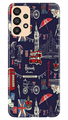Love London Mobile Back Case for Samsung Galaxy A33 5G (Design - 75)