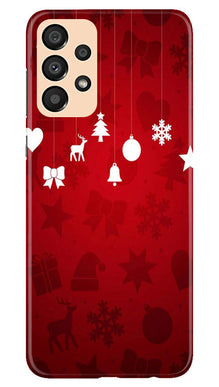 Christmas Mobile Back Case for Samsung Galaxy A33 5G (Design - 78)