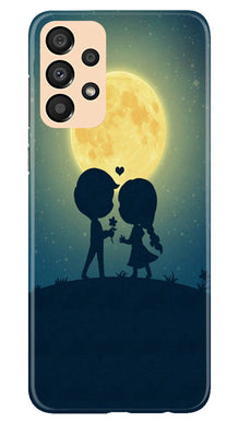 Love Couple Mobile Back Case for Samsung Galaxy A33 5G  (Design - 109)