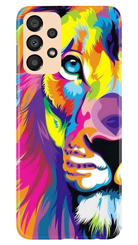 Colorful Lion Case for Samsung Galaxy A33 5G  (Design - 110)