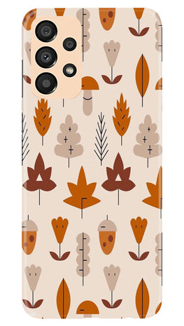 Leaf Pattern Art Case for Samsung Galaxy A33 5G(Design - 132)