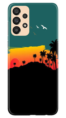 Sky Trees Mobile Back Case for Samsung Galaxy A33 5G (Design - 160)