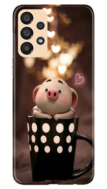 Cute Bunny Mobile Back Case for Samsung Galaxy A33 5G (Design - 182)