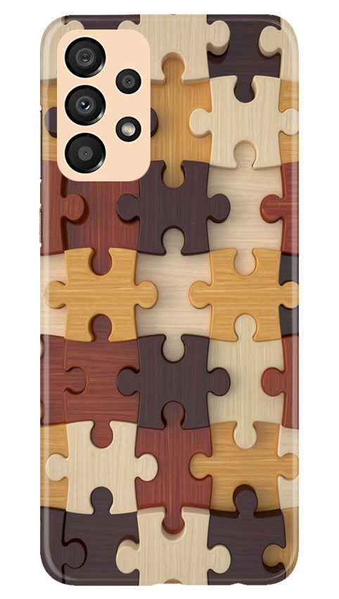 Puzzle Pattern Case for Samsung Galaxy A33 5G (Design No. 186)