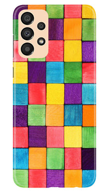 Colorful Square Mobile Back Case for Samsung Galaxy A33 5G (Design - 187)