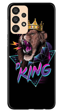 Lion King Mobile Back Case for Samsung Galaxy A33 5G (Design - 188)