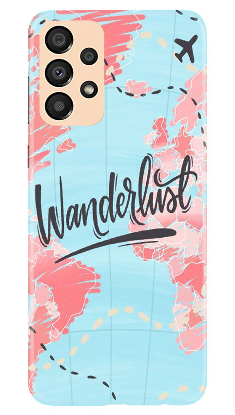 Wonderlust Travel Case for Samsung Galaxy A33 5G (Design No. 192)