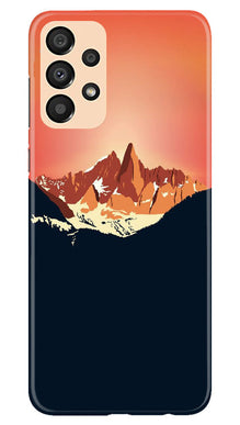 Mountains Mobile Back Case for Samsung Galaxy A33 5G (Design - 196)