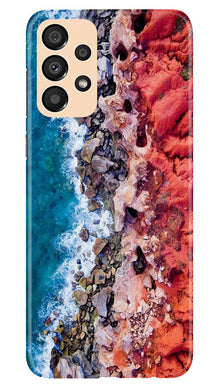 Sea Shore Mobile Back Case for Samsung Galaxy A33 5G (Design - 242)