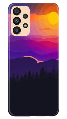 Sun Set Mobile Back Case for Samsung Galaxy A33 5G (Design - 248)