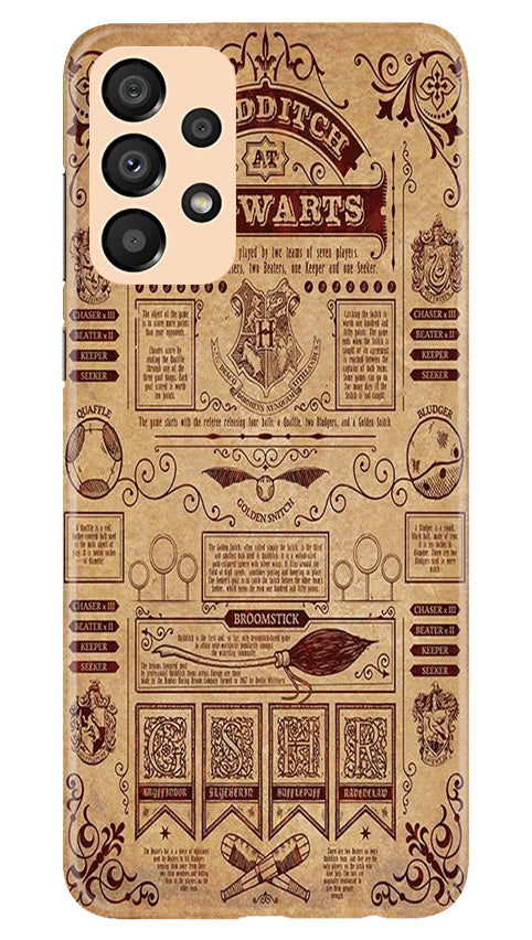 Hogwarts Mobile Back Case for Samsung Galaxy A33 5G (Design - 266)