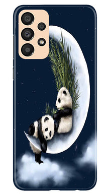 Panda Moon Mobile Back Case for Samsung Galaxy A33 5G (Design - 280)