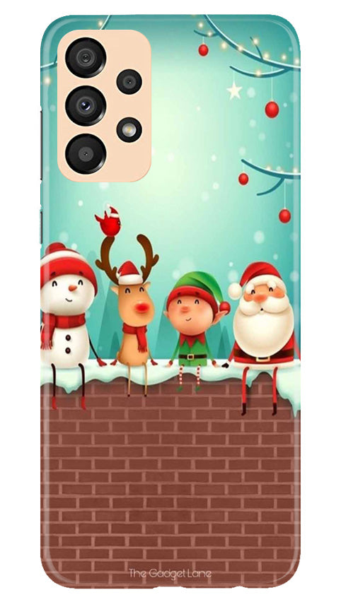 Santa Claus Mobile Back Case for Samsung Galaxy A33 5G (Design - 296)