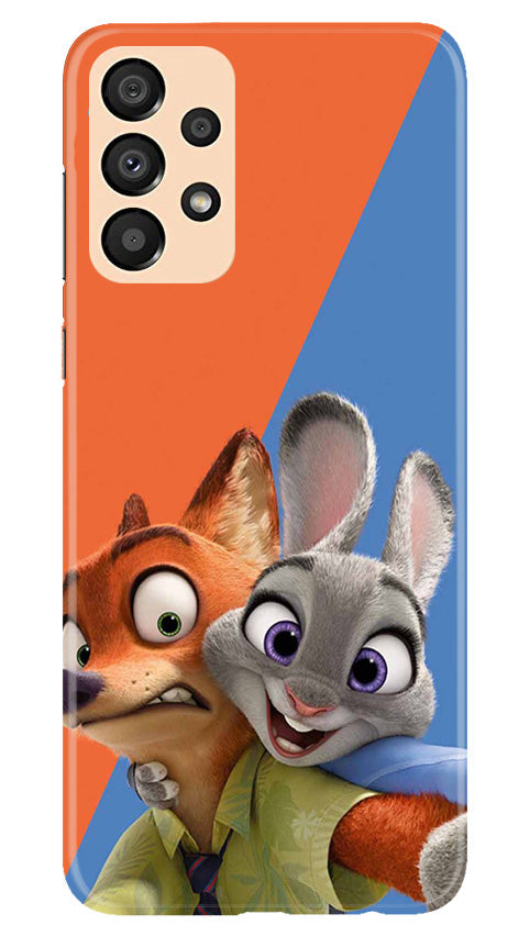 Cartoon Mobile Back Case for Samsung Galaxy A33 5G (Design - 306)