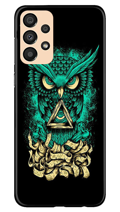 Owl Mobile Back Case for Samsung Galaxy A33 5G (Design - 317)