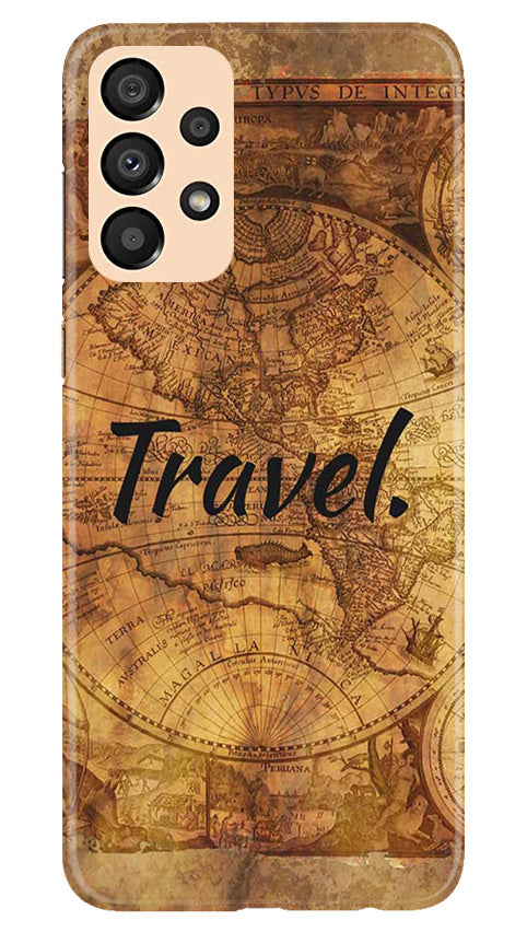 Travel Mobile Back Case for Samsung Galaxy A33 5G (Design - 334)