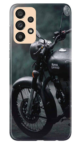 Royal Enfield Mobile Back Case for Samsung Galaxy A33 5G (Design - 339)