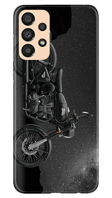 Royal Enfield Mobile Back Case for Samsung Galaxy A33 5G (Design - 340)