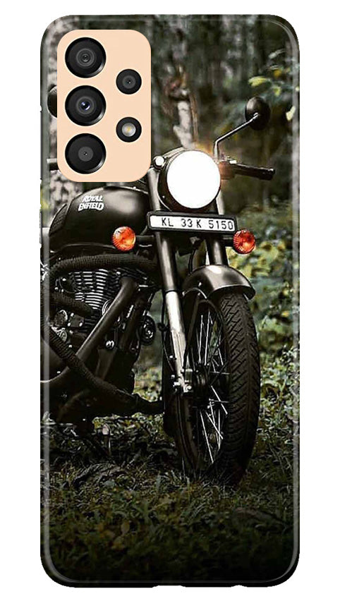 Royal Enfield Mobile Back Case for Samsung Galaxy A33 5G (Design - 343)